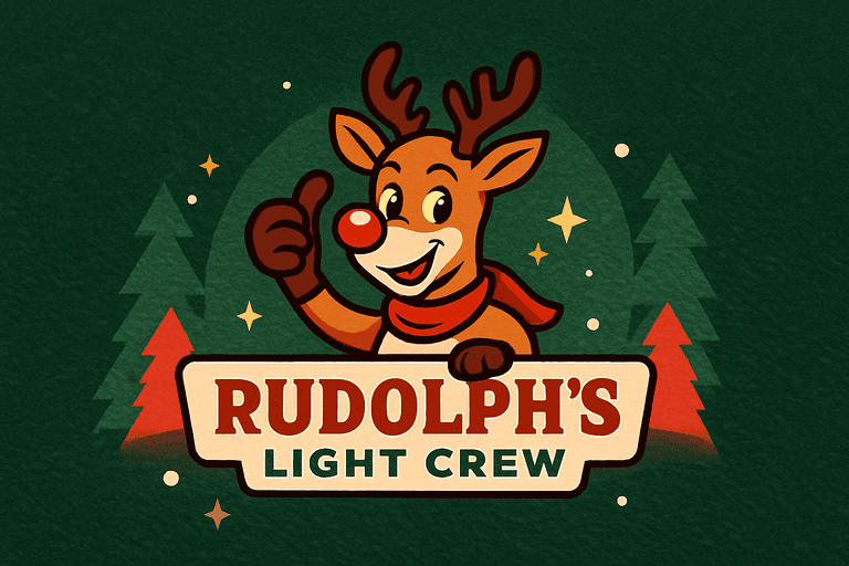 Rudolph's Light Crew